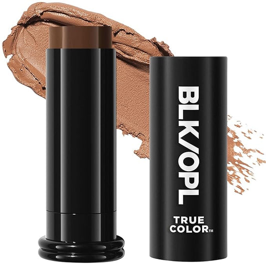 BLK/OPL Skin Perfecting Foundation Stick, SPF 15 Buildable & Blendable Face Foundation Makeup with Matte Finish - Full Coverage, Color Correcting & Sculpting - Hypoallergenic (Hazelnut)-Velvo Beauty