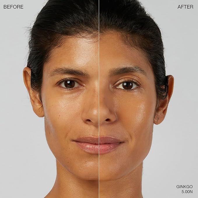 Ogee Sculpted Complexion Foundation Stick (Ginkgo 5.00N - Medium Tan, Neutral Undertones) Full Coverage Foundation Makeup - Instantly Balance & Even Complexion - 70% Organic Ingredients-Velvo Beauty