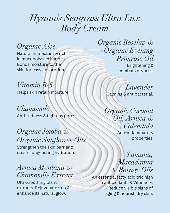 Hines+Young Travel Tins Gift Set - 4 oz Body Cream, 2 oz Linen Spray, Natural Lip Balm - Skin Care and Refreshing Home Fragrance, Ideal Self-Care Gift Set (Pack of 3, Hyannis Seagrass)-Velvo Beauty