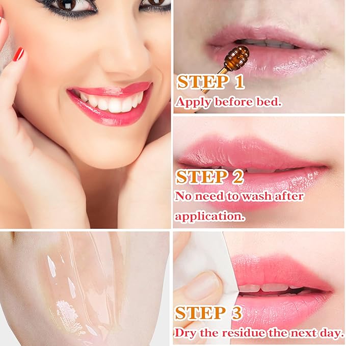 1PCS Bee Lip Balm Honey Pot,Honey Sleeping Lip Mask Bee Lip Balm with Applicator,Natural Moisturizing & Prevention Dry and Cracked Lip Scrubs Exfoliator-Velvo Beauty