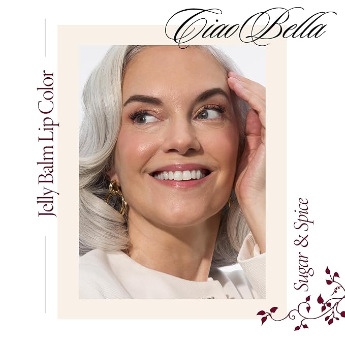 LAURA GELLER NEW YORK Jelly Balm Hydrating Lip Color Duo - Very Black Cherry + Sugar & Spice - Holiday 2024-Velvo Beauty