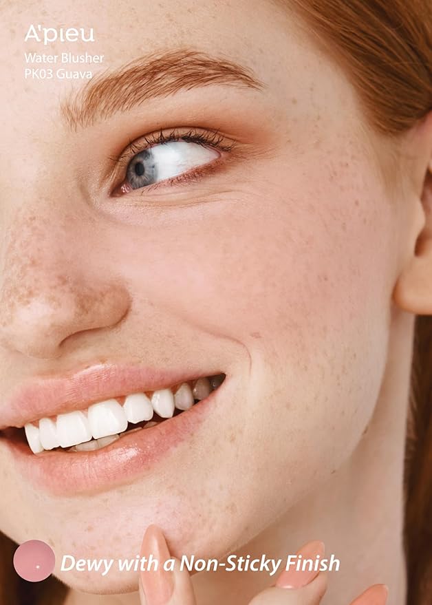 A'PIEU JUICY-PANG WATER BLUSHER (PK03 - Guava Pearl) Korean liquid blush for cheeks k beauty makeup-Velvo Beauty