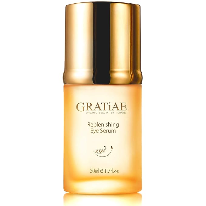 Gratiae Organics Replenishing Eye Serum, 1.02 Ounce-Velvo Beauty