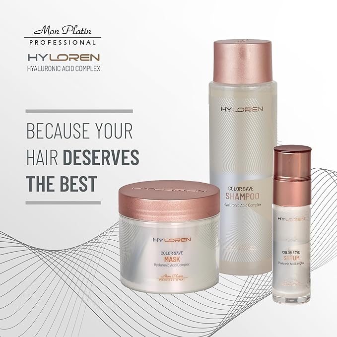 Mon Platin Professional HY LOREN Conditioner, 500ml, Sulfate Free, Unisex-Velvo Beauty