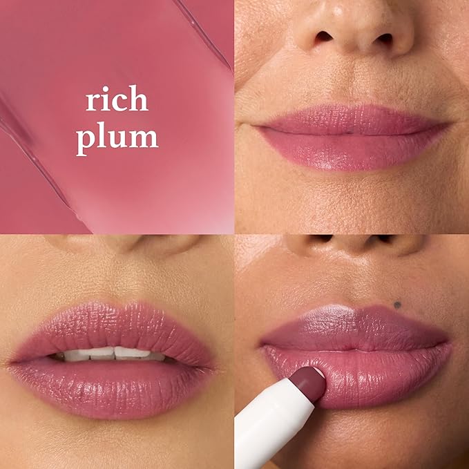Julep It's Balm: Tinted Lip Balm + Buildable Lip Color -Rich Plum - Natural Gloss Finish - Hydrating Vitamin E Core - Vegan-Velvo Beauty