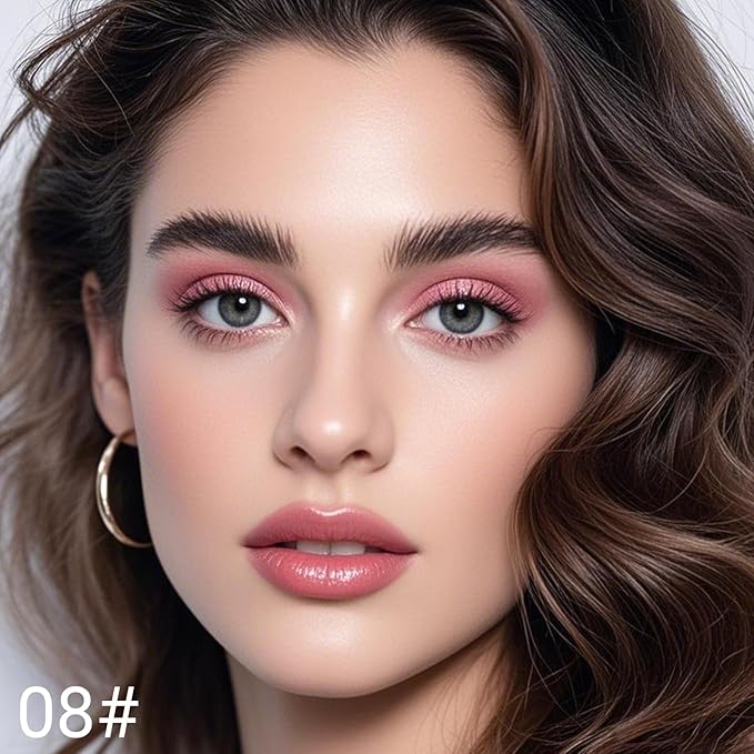 Erinde Waterproof Eyeshadow Stick, Cream Eye Shadow Stick, Long-Lasting, Crease-Proof, Cream to Powder Buildable & Blendable Eye Shadow Pencils Crayon, Vegan & Cruelty-Free, 08 Fancy-Velvo Beauty