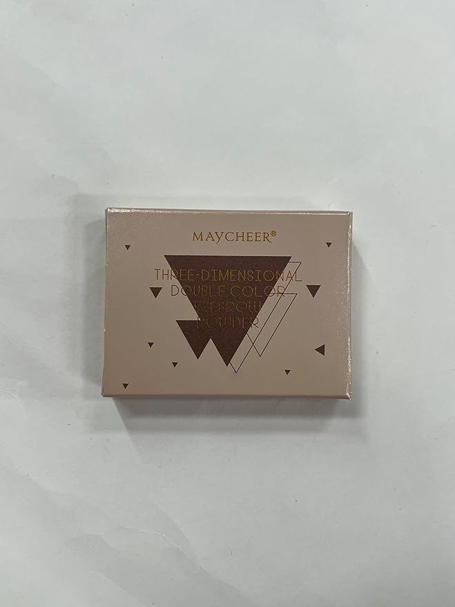 Boobeen 2-Color Eyebrow Palette, Brow Powder Makeup for Sculpting and Defining Brow, Eye Contour Kit with Brush Applicator-Velvo Beauty