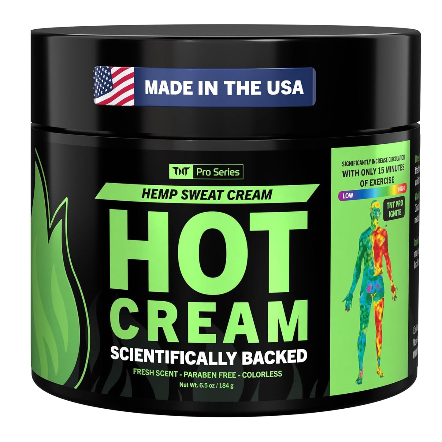 TNT Pro Ignite Sweat Cream – Pre-Workout Hot Gel for Firming & Tightening-Velvo Beauty