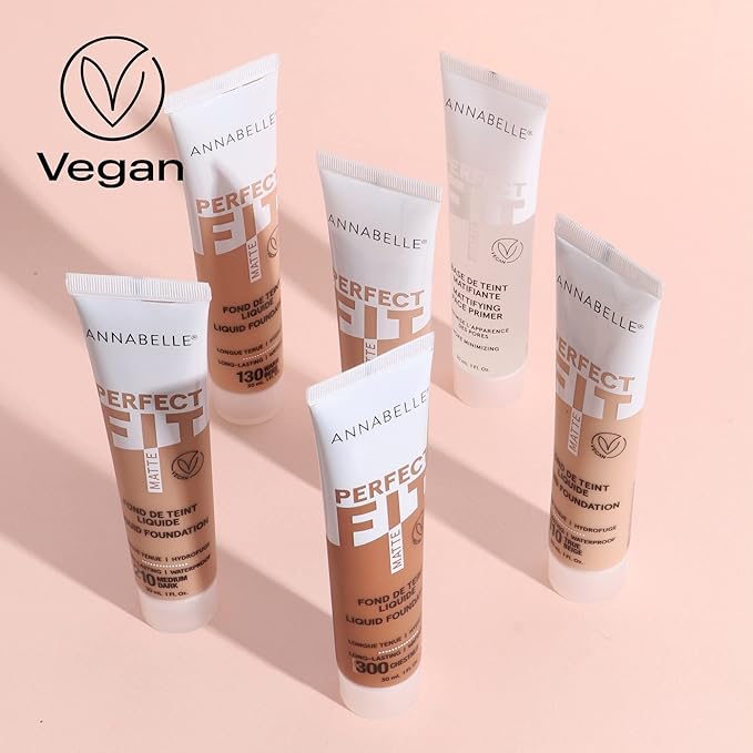 Annabelle Perfect Fit Foundation, Chestnut, 1 Ounce-Velvo Beauty
