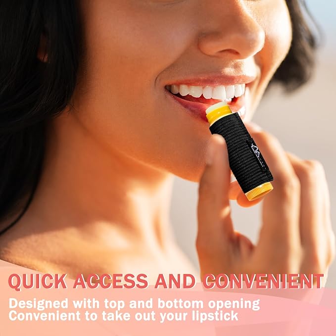 WK IEASON Lip Balm Holder Keychain Bulk Chapstick Holder Key chain-Velvo Beauty