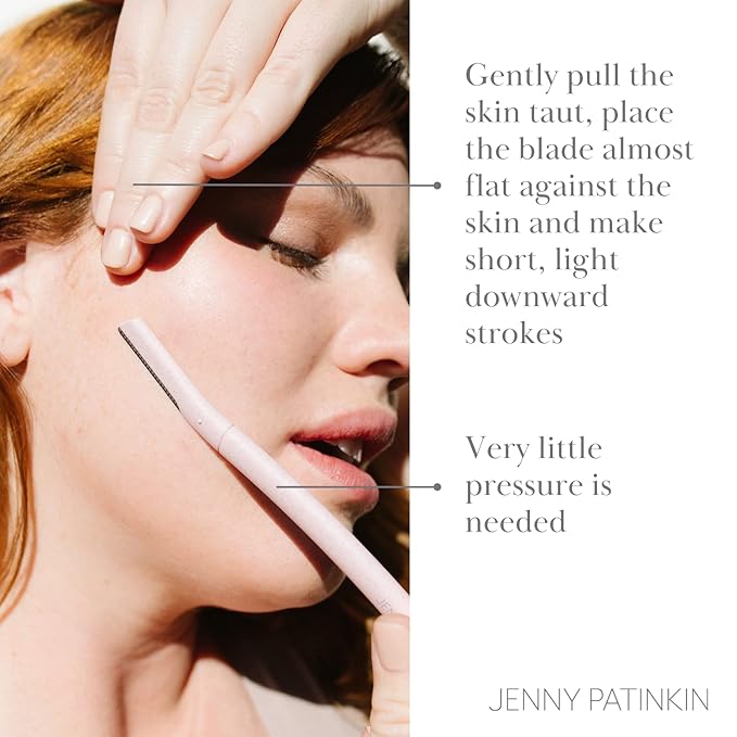 Dermaplaning Tool (3pcs) Set for Face, Expert Facial Razor for Women, Dermaplane Razor, Face Shaver for Women, Facial Dermaplaner, Peach Fuzz Remover, Exfoliated Skin & Hair Removal.-Velvo Beauty