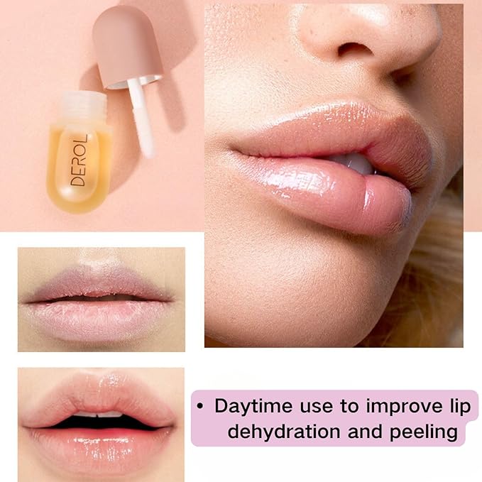 2Pcs Lip Plumper Set,Lip Plumper,Natural Lip Plumper kit,Day and Night Lip Plumper-Velvo Beauty