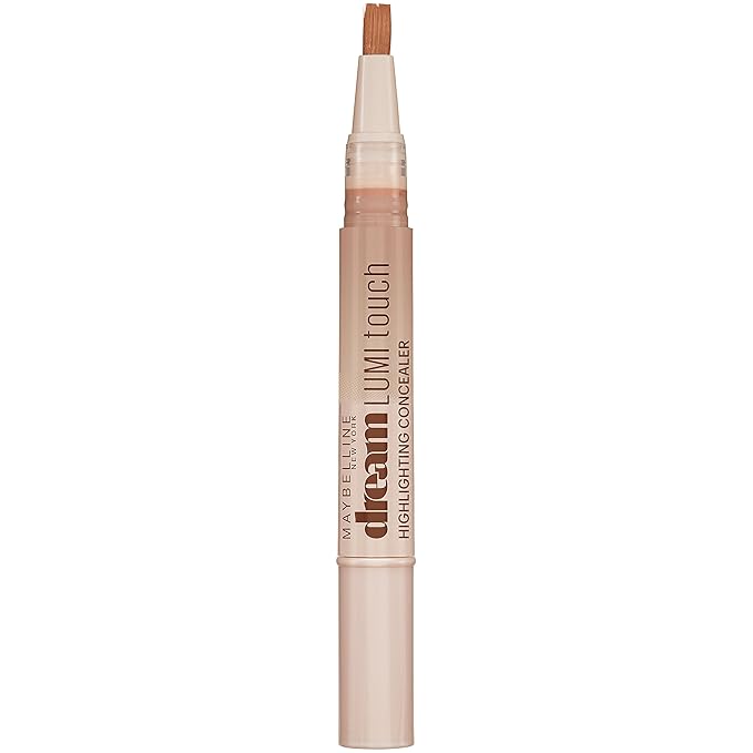 Maybelline New York Dream Lumi Highlighting Concealer, Deep, 0.05 Fluid Ounce-Velvo Beauty