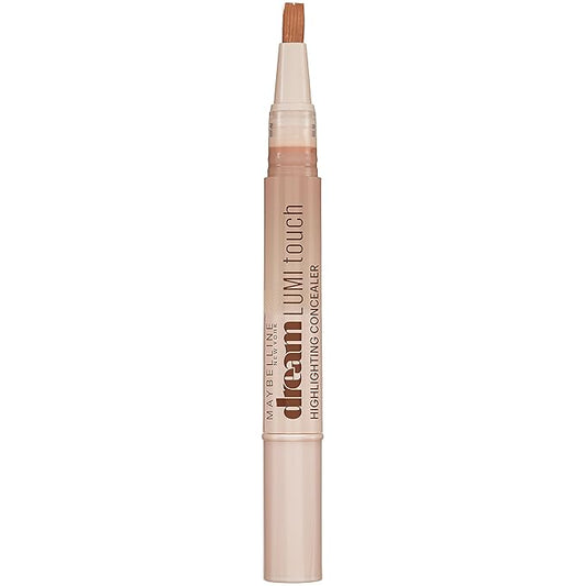 Maybelline New York Dream Lumi Highlighting Concealer, Deep, 0.05 Fluid Ounce-Velvo Beauty