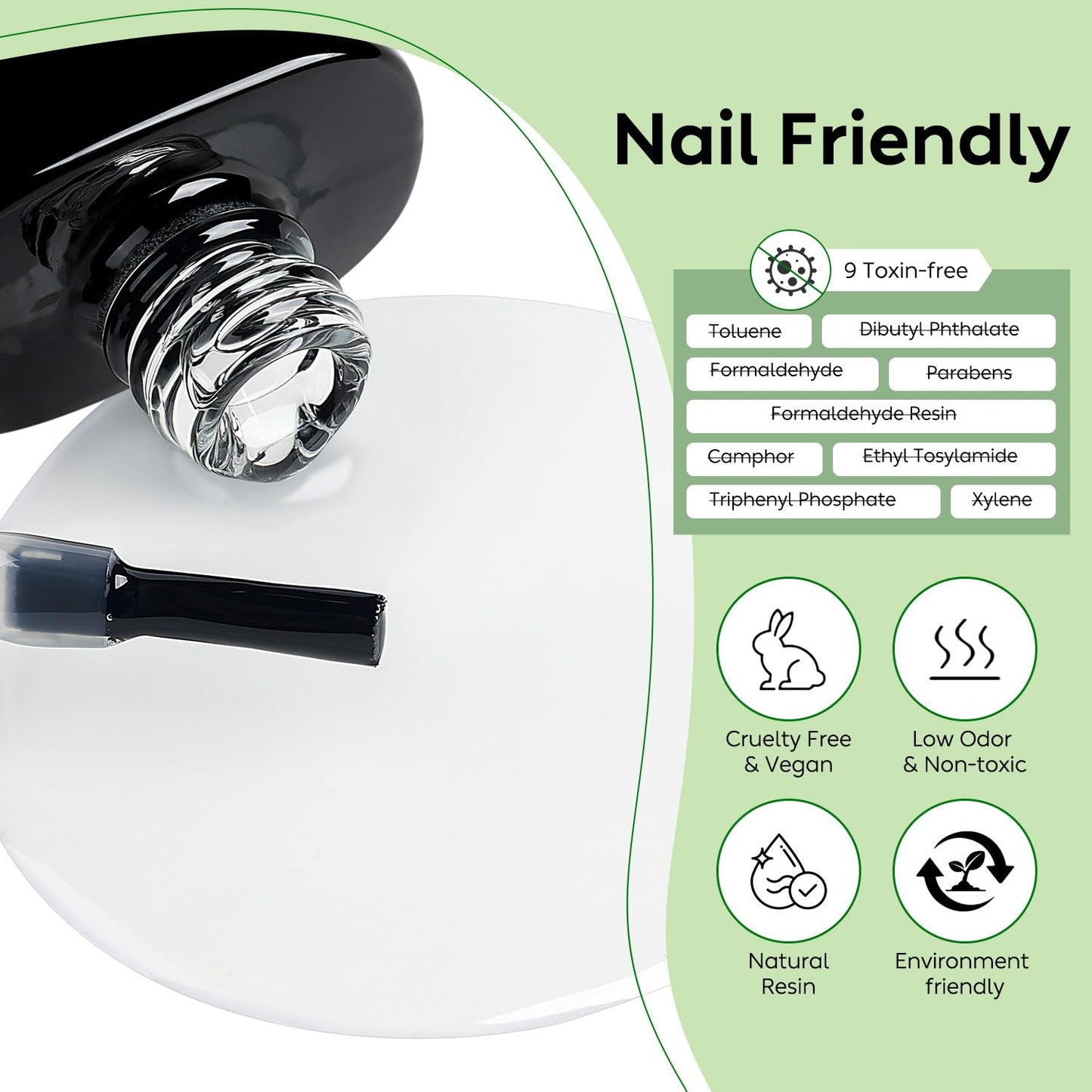 Luxbon 2 Pcs 15ml Nail Primer & Nail Dehydrator Set - Long Lasting, Shine Finish, UV LED Nail Lamp Soak Off Gel Nail Prep Set Manicure-Velvo Beauty