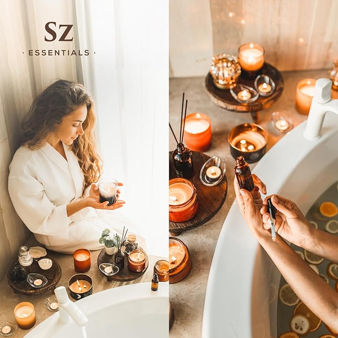 Marigold Essential Oil - aka. Calendula Officinalis - 100% Pure and Undiluted - Unlock The Precious Aroma of Real Marigold - Therapeutic Grade & Versatile Usage - 0.17oz-Velvo Beauty