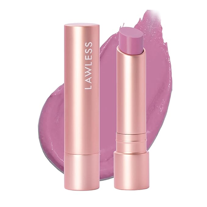 LAWLESS Forget the Filler Lip Plumping Line Smoothing Tinted Balm, Cupid, Pink, 0.09 Ounce-Velvo Beauty