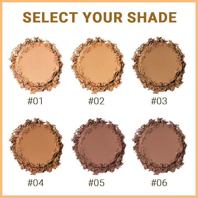 Pressed Matte Face Powder Makeup & Setting Powder for Poreless Wrinkle Blurring Contour Concealer Finishing,Lightweight,High Coverage,Shine Control, N.W 10g (04)-Velvo Beauty