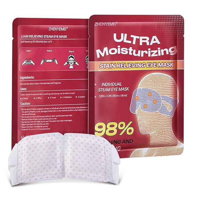 Self Heating for Eyes Heated Eye Mask 2 PCS-Velvo Beauty