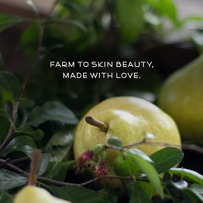 Farmstead Apothecary 100% Natural Lip Balm with Organic Beeswax, Organic Shea Butter & Organic Coconut Oil, Pear & Almond 0.2oz (Pack of 2)-Velvo Beauty