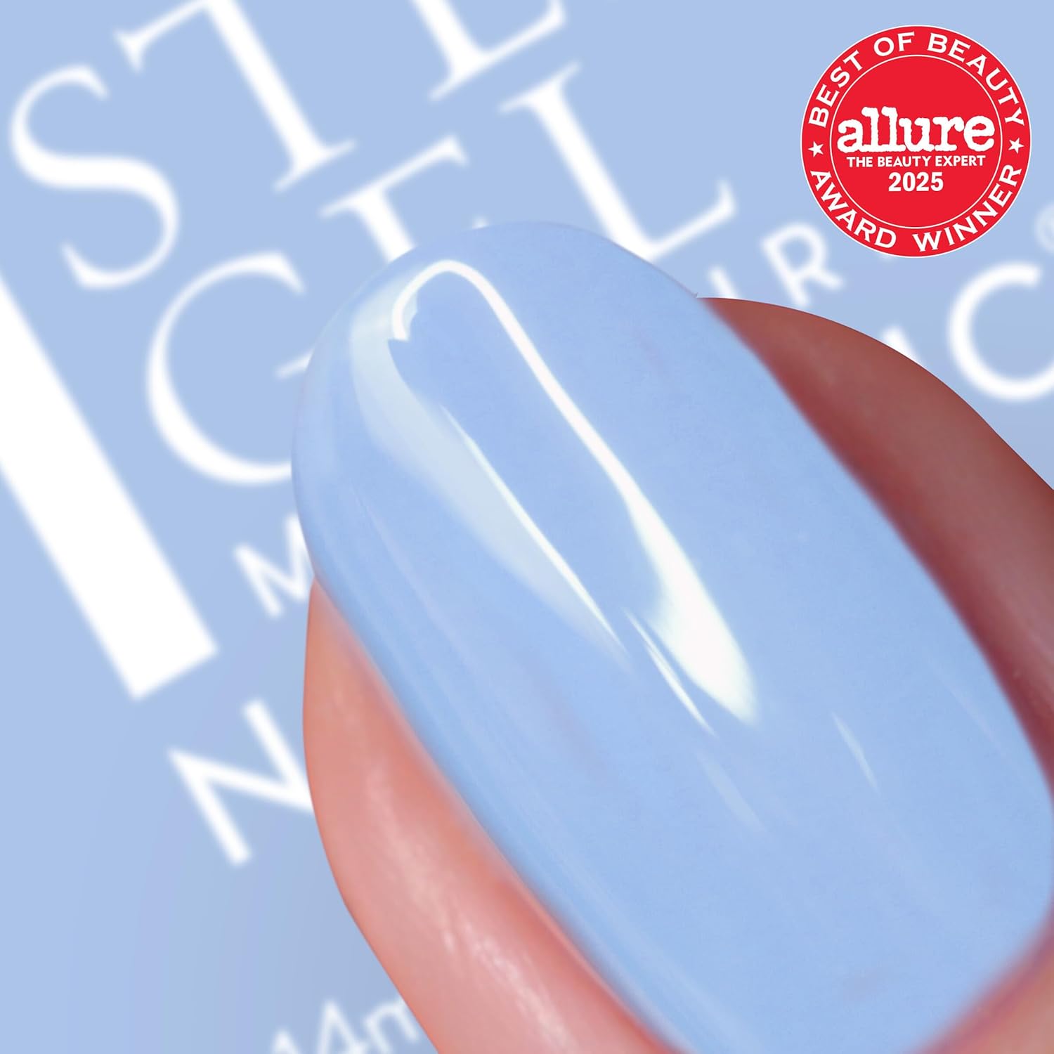 Nails Inc It's Topless Gel-Like Nail Polish, 4-in-1 Base Coat, Treatment, Color & Top Coat, Long Lasting, Strong, Chip Free Nails, Glossy Salon Quality Manicure, Air Dry Nail Polish, Kim, 0.47 Fl Oz-Velvo Beauty