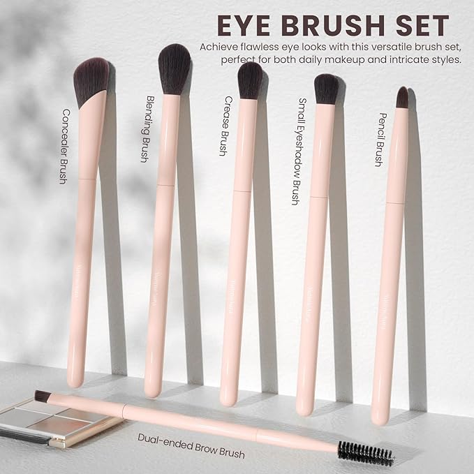 Makeup Brushes 10Pcs Professional Makeup Brush Set Foundation Contour Concealer Blush Highlight Powder Blending Eye Shadow Brush-Velvo Beauty