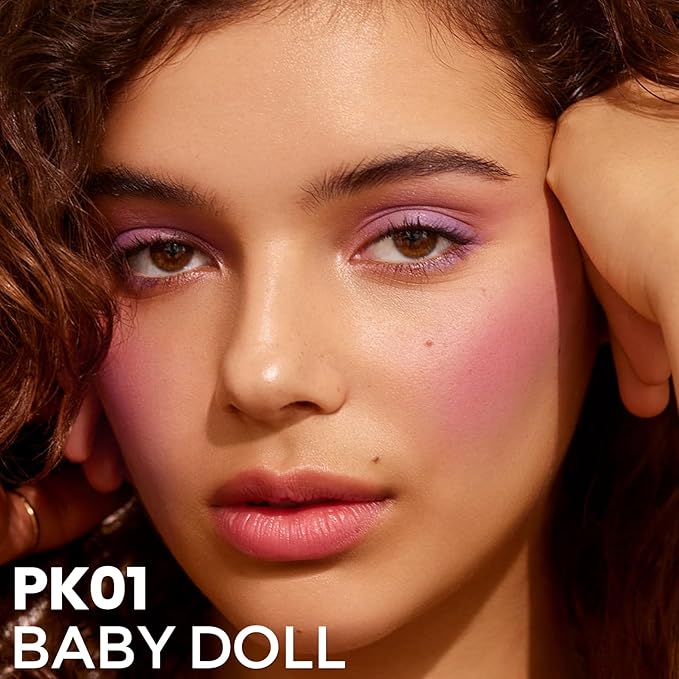 FOCALLURE Silky Cream Liquid Blush,Leaving a Matte Dewy Makeup Look,Easy to Apply and Create a Natural Flush,Long Lasting and Lightweight Cheek Blush Face Makeup,BABY DOLL-Velvo Beauty