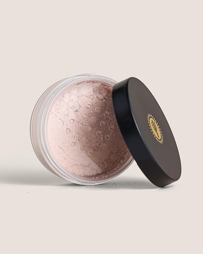 Quick-Dry Powder Kit l Removes Sticky, Tacky Feeling l Hydrates Skin l Includes Powder & Brush l Dermatologically Tested, Vegan-Friendly, Talc-Free l All Skin Types l 1oz-Velvo Beauty