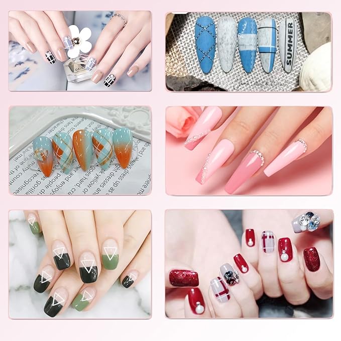 36Pcs Nail Art Brush Set, Acrylic Nail Brushes, Dotting Tools, Liner & Dust Brush, Drawing Pens For Gel Polish, sponge Polishing Rubs, Professional Nail Art Tools For Beginners & Salon Home Use-Velvo Beauty