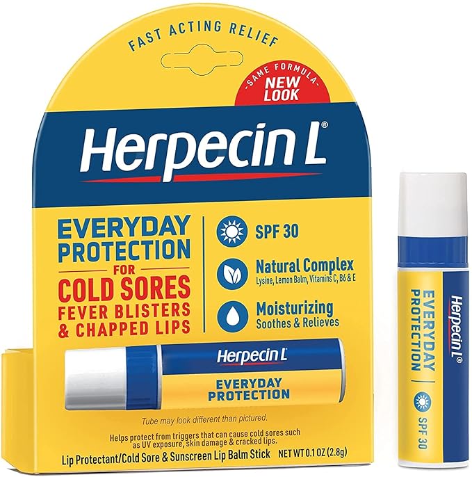 Herpecin L Lip Protectant SPF 30 0.10 oz (Pack of 6)-Velvo Beauty
