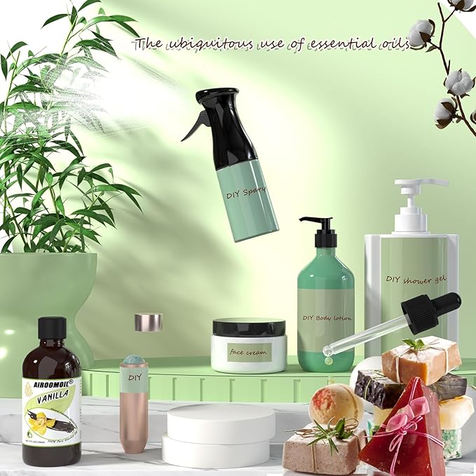 Vanilla Bean Essential Oil Warm Scented Oils Perfume Air Freshener Diffuser Candle Making Aroma Refill Wick Scent Skin Fragrance Oil 4 Fl Oz-Velvo Beauty