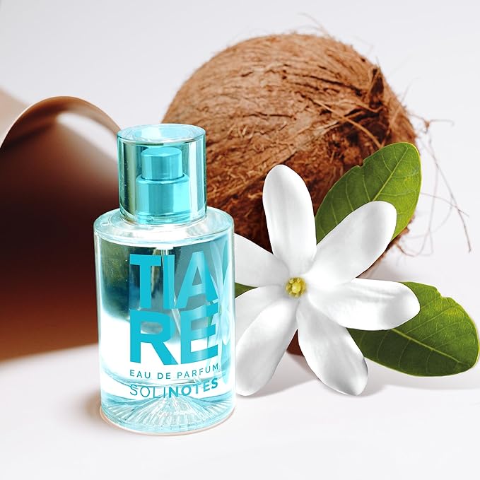 SOLINOTES Tiaré Perfume for Women - Eau De Parfum | Delicate Floral and Soothing Scent - Made in France - Vegan - 1.7 fl.oz-Velvo Beauty