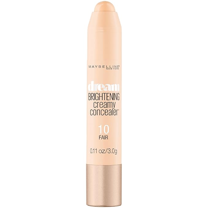 Maybelline New York Dream Brightening Creamy Concealer, Fair, 0.11 oz.-Velvo Beauty