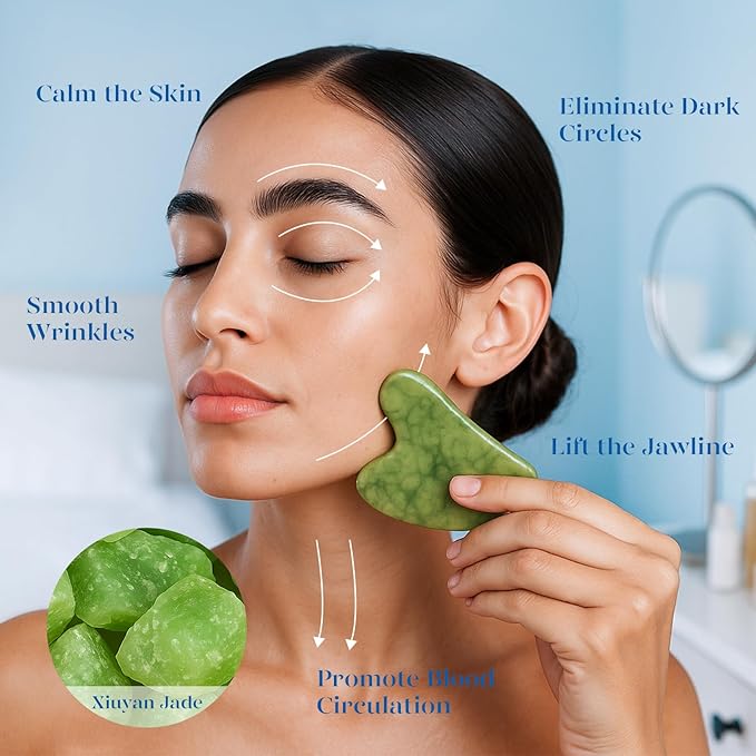 BAIMEI Stainless Steel Ice Roller for Face & Gua Sha Facial Tools, Soothes Puffiness, Relieves Pain, Self - Care Gift for Women-Velvo Beauty