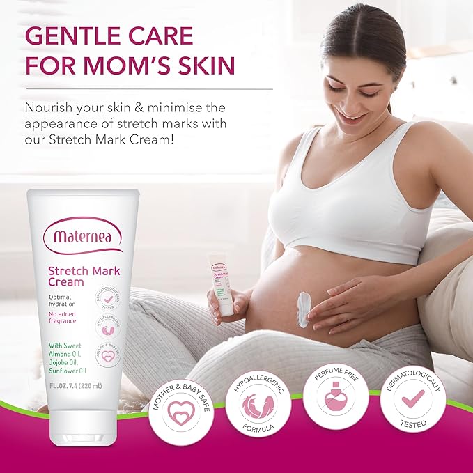 Stretch Mark Cream - Provides optimal skin hydration and improves its appearance 5 FL. OZ. (150 ml)-Velvo Beauty