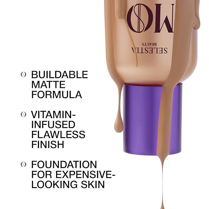 Matte Foundation Money - Long-Lasting Makeup Foundation with Flawless & Buildable Coverage - Liquid Foundation for All Skin Types (Caramel)-Velvo Beauty