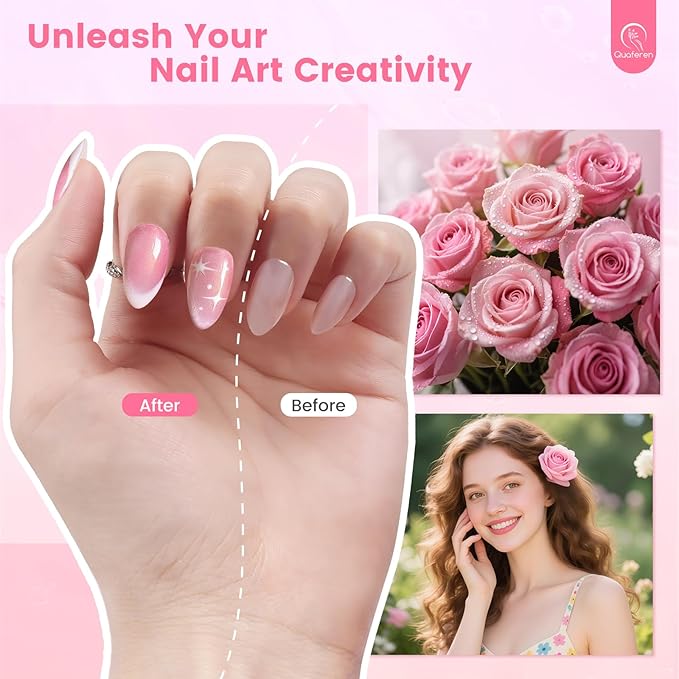 Quaferen Nail Brushes for Nail Art 39PCS Nail Brush Tools Set with Nail Stand Holder 2-in-1 Nail Art Palette Professional Acrylic Nail Brushes Kit for Beginners Home Salon-Velvo Beauty