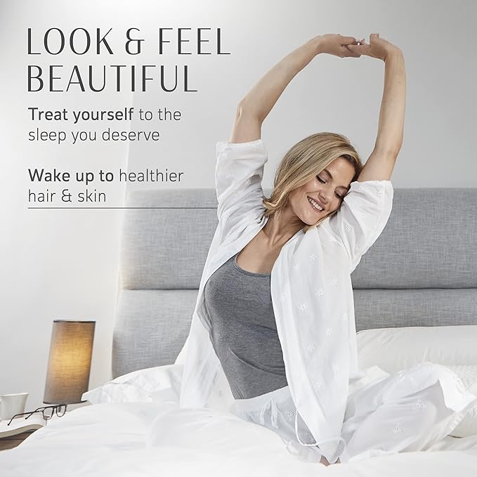 YourFacePillow, Back Sleeper Beauty Pillow, Cervical Neck Pillow, Patented Contour Memory Foam Pillow, Ergonomic Neck, Back and Shoulder Support. Back Sleeping Reduces Pressure on Skin - Standard-Velvo Beauty