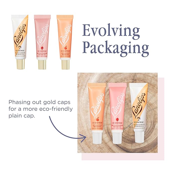 Lanolips Tinted Balm, Rhubarb - Moisturizing Lip Tint with Lanolin and Gloss for Shiny, Hydrated Lips - Hydrating Lip Balm for Dry Lips (12.5g / 0.44oz)-Velvo Beauty