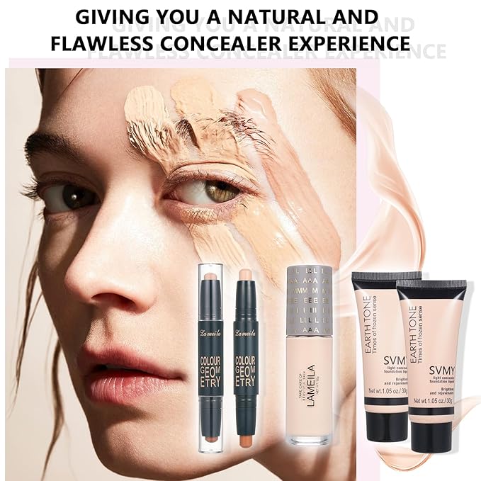 All in One Makeup Kit for Women Full Set Girl Makeup Gift Set Makeup Essentials Set Includes Foundation 18 Color Eyeshadow Palette Lipstick Eyebrow Pencil Makeup Gift Set-Velvo Beauty