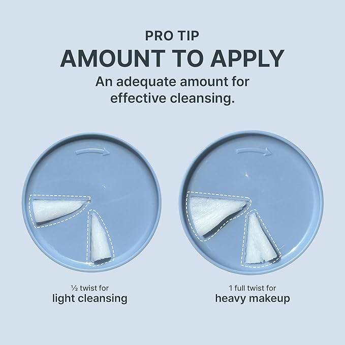 Bebare Twist Cleansing Balm with Hygienic Twist Dispenser: Cleanser for Heavy Makeup Removal, Hydrating Facial Wash for All Skin Types. Korean Vegan Skincare with Natural Oils, 1.69 Fl Oz-Velvo Beauty