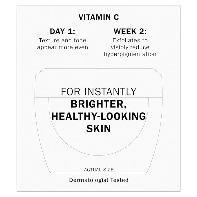 Olay Vitamin C Face Moisturizer, Brightening Cream for Women, Instant Hydration, Evens Tone, Dark Spot & Hyperpigmentation Reduction, Glowing Skin Care - Niaciniamide, Lactic Acid, 1.7 Oz-Velvo Beauty