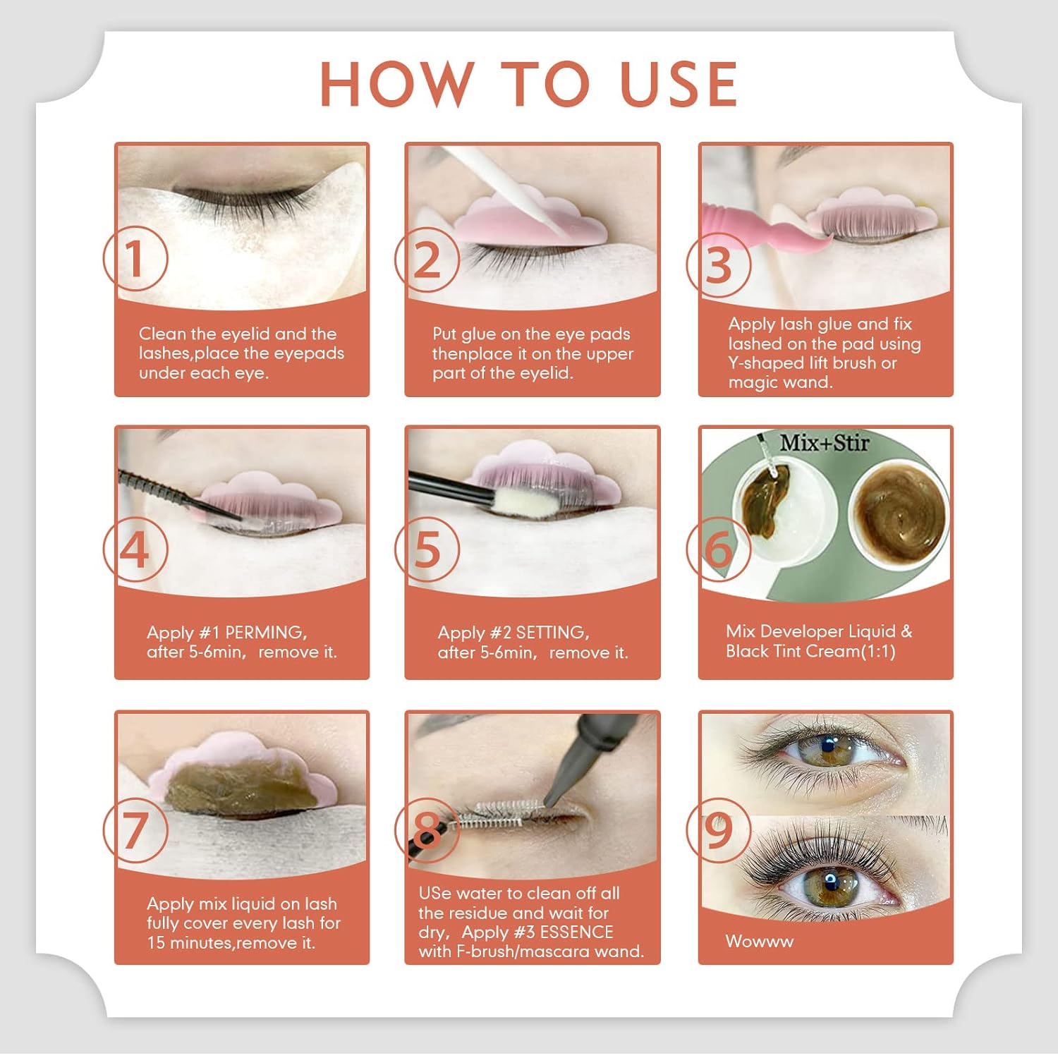 PERMANIA Lash Lift with Black Color Kit, Quick Eyelash & Brow Lamination 15 Mins Coloring Natural Black Result in Lash Enhancers & Primers-Velvo Beauty