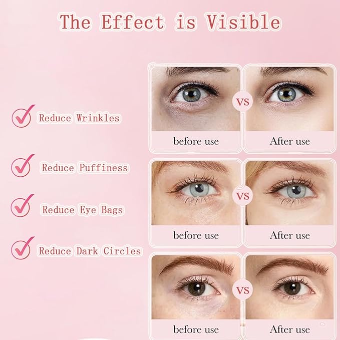 Under Eye Patches, Eye Mask, Reduce Puffy Eyes, Dark Circles, Eye Bags, Eye Patches with Collagen, Anti-Aging Rejuvenating Moisturizing Skin Care for Anti-Wrinkle Eye Masks 60PCS-Velvo Beauty