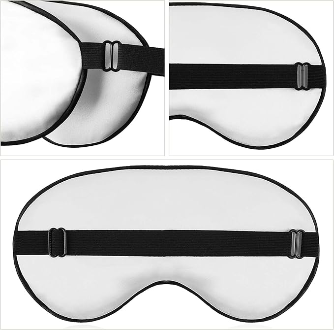 Custom Eye Mask Design Your Own Personalized Eye Shade Add Your Image Text Logo Light and Easy to Carry Effective Shadin Adjustable, 1pcsBlack, 8.1"x4.1"-Velvo Beauty