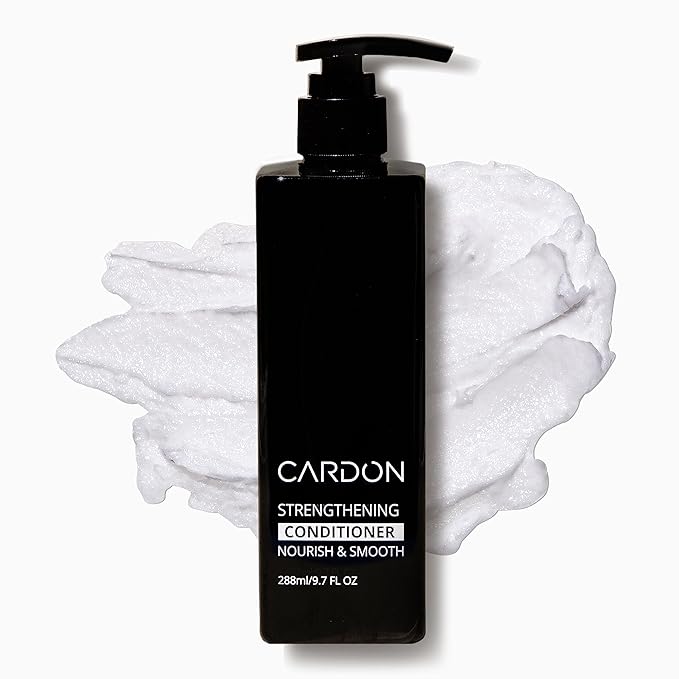 Hair Growth Conditioner for Men by CARDON, Prevent Thinning Hair and Hair Loss with Niacinamide & Vitamin B5 for healthy scalp, Korean Skin care, Deep Conditioner for dry damaged hair, (1 Bottle)-Velvo Beauty