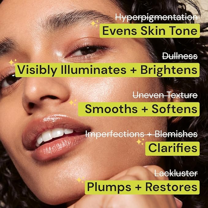 Gleamin Superactive Vitamin C Serum for Face with 15% Vitamin C, Niacinamide, Bakuchiol & Hyaluronic Acid – Skin Brightening Facial Serum for Women & Men – Dark Spot Remover & Radiant Glow – 1 fl oz-Velvo Beauty