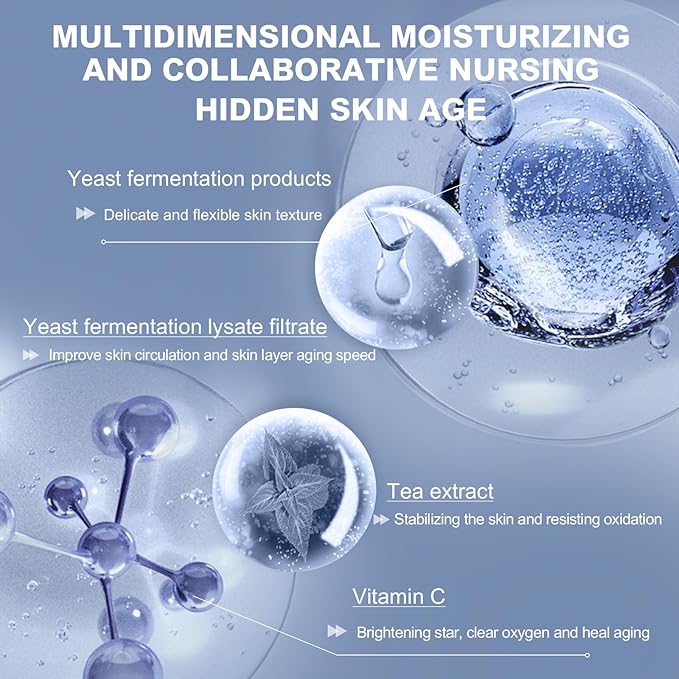 woolly Skincare sets COPPER TRIPEPTIDE-1 Day and night beautyessence 9-Pcs set box care process contains moisturize and nourishmake the skin soft and smooth-Velvo Beauty