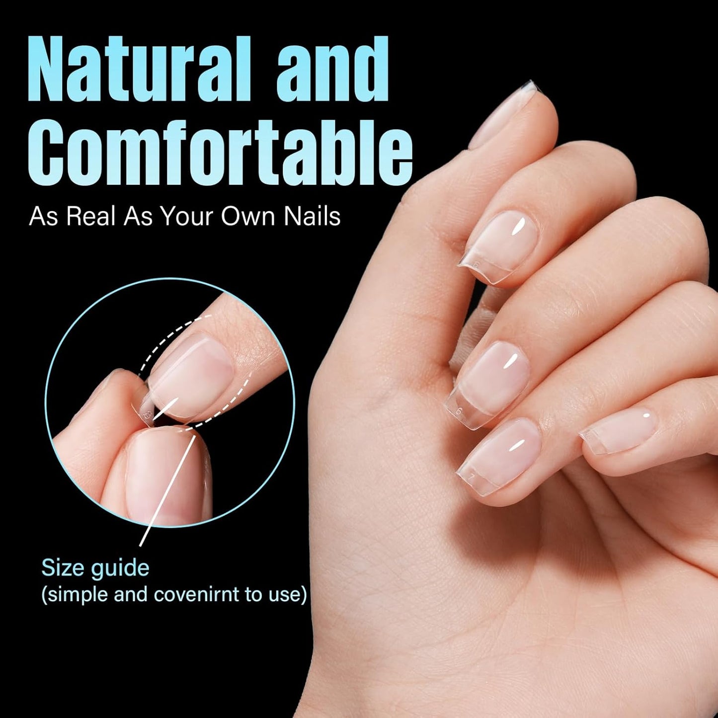 TOMICCA Extra Short Coffin Nail Tips, 240Pcs Half Matte Press on Full Cover Acrylic Nails, 12 Sizes Pre -Shape Soft Acrylic Fake Nail Tips for Nail Extension Art Home DIY Nail Salon-Velvo Beauty