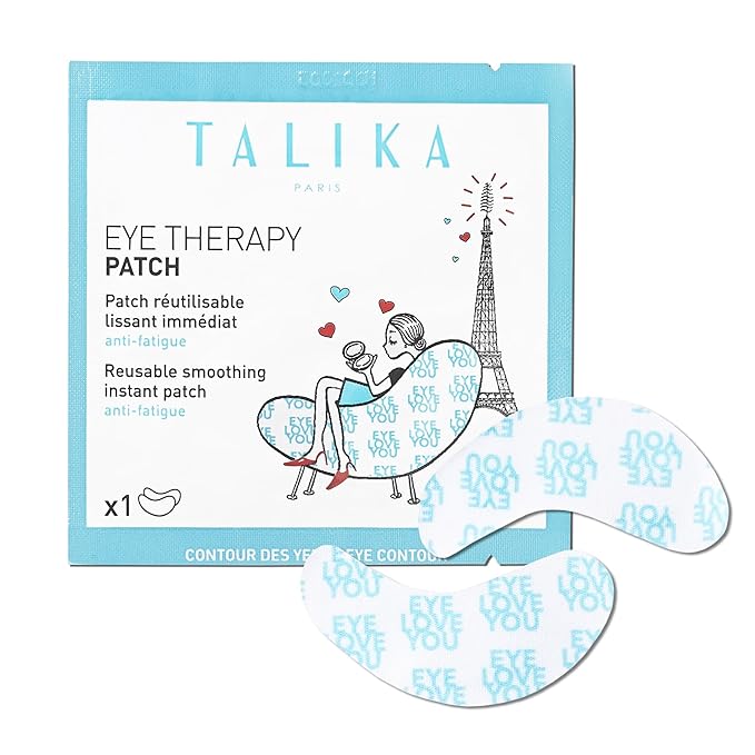 Talika Eye Therapy Patch - Instant Smoothing Under Eye Patches - For Dark Circles Puffiness & Tired Eyes - Reusable Under Eye Patch Skincare Eye Treatment-Velvo Beauty